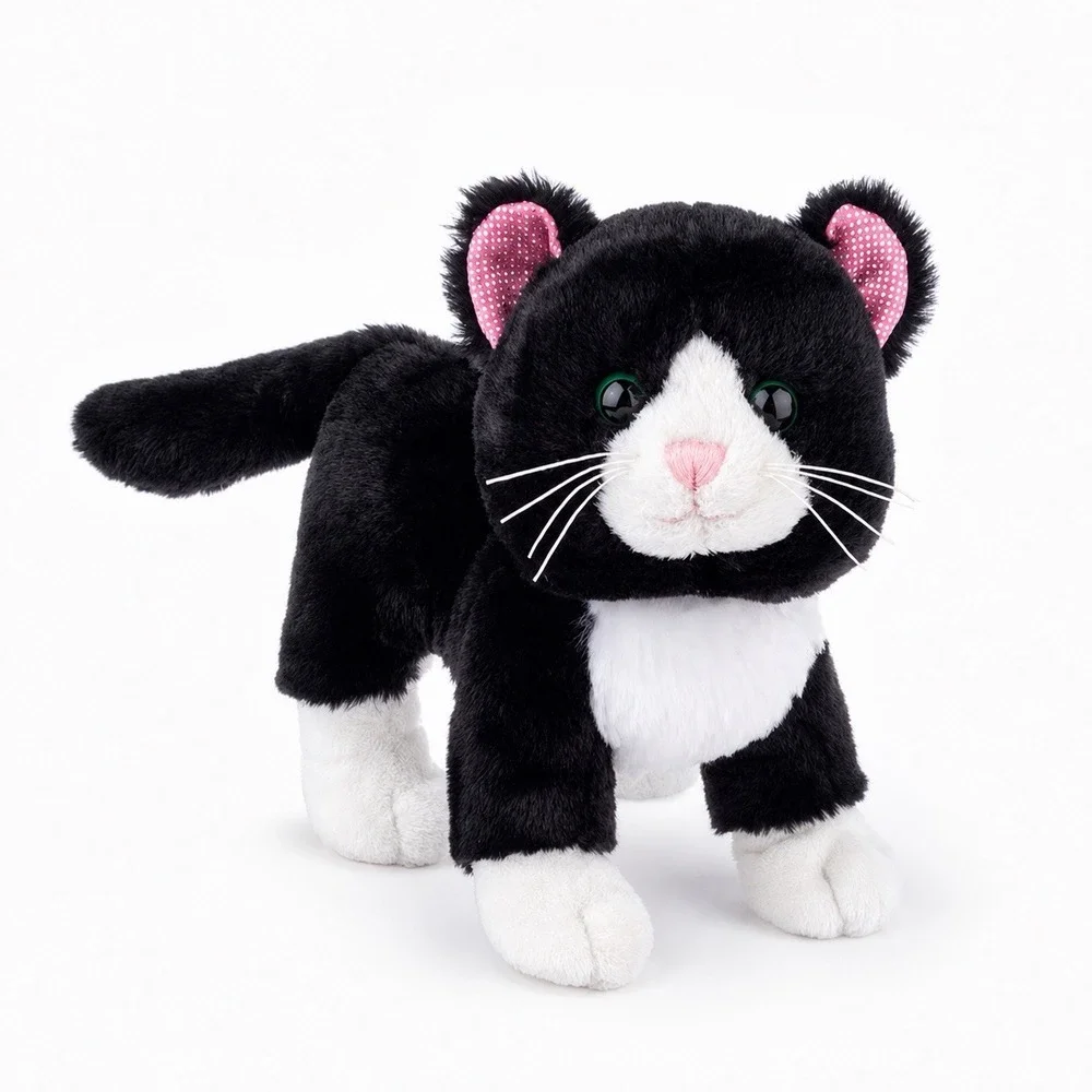 NIB NWT Webkinz NEXT Black & White Cat 2 UNUSED CODES